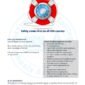 ISSA PDF Handbook page displaying diagrams and information about safety first on issa courses